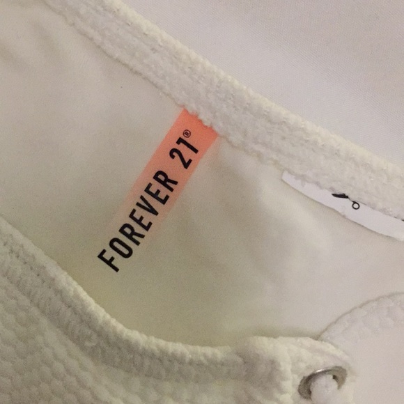 Forever21 white bikini bottom - Picture 3 of 4